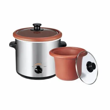 VITACLAY 3-IN-1 Clay Slow Cooker, Yogurt Maker, Baby Food Maker, VS7600-2C / 2 QUART