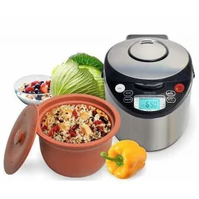 VitaClay Smart Organic Clay 7-in-1 Multi-Cooker W/ Yogurt Maker VM7900