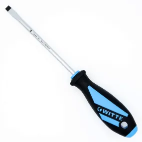 Witte 53109 Slotted 8.0mm (5/16") x 6" Flat Blade Maxx Screwdriver