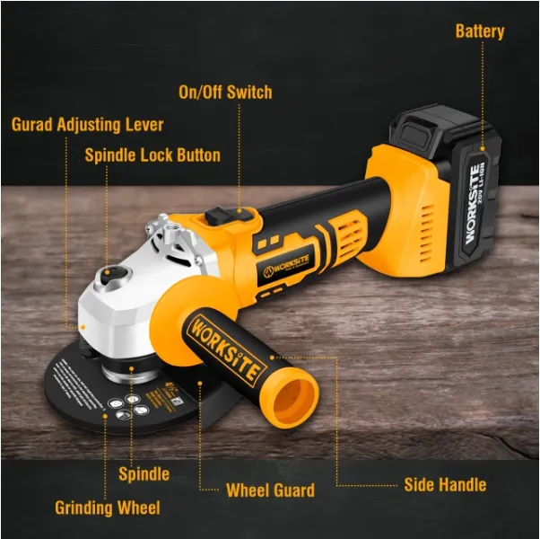 WorkSite 20V Cordless Angle Grinder [CAG330]