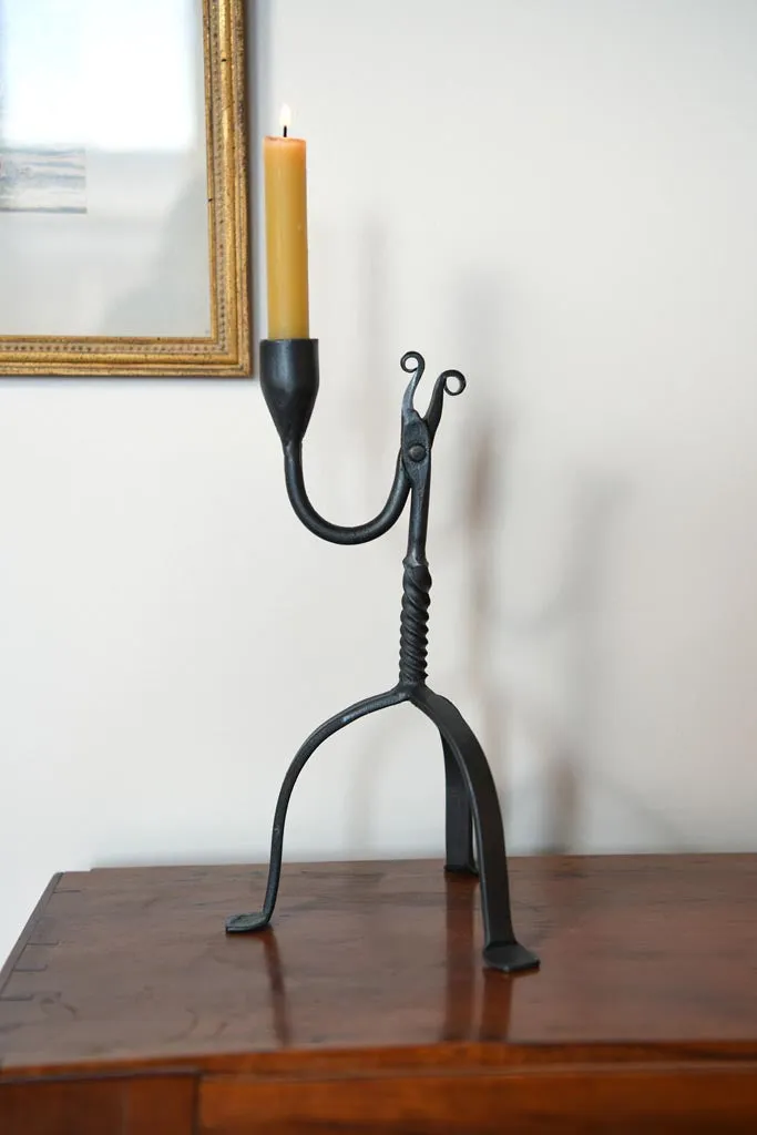 Wrought Iron Candle Holder