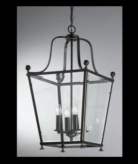 Zamora 4 Light Square Grande Lantern