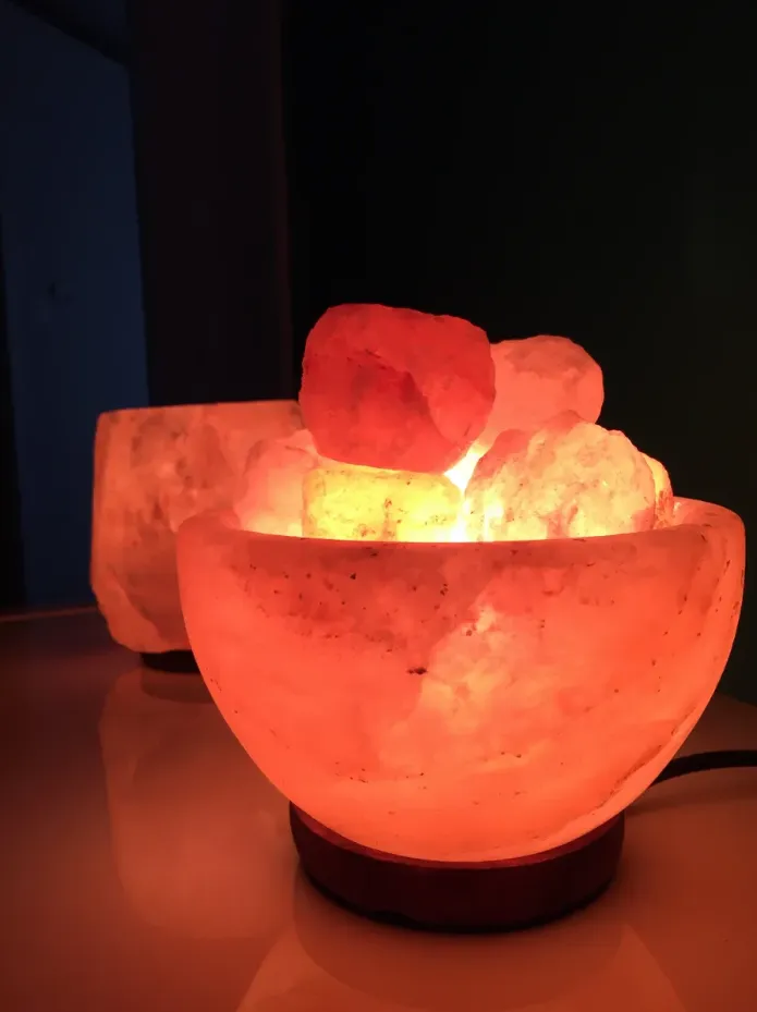 Zen Natural Wellness - Himalayan Fire Bowl Salt Lamp